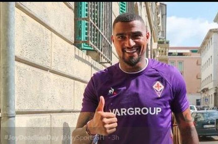 Kevin-Prince Boateng bergabung dengan Fiorentina.