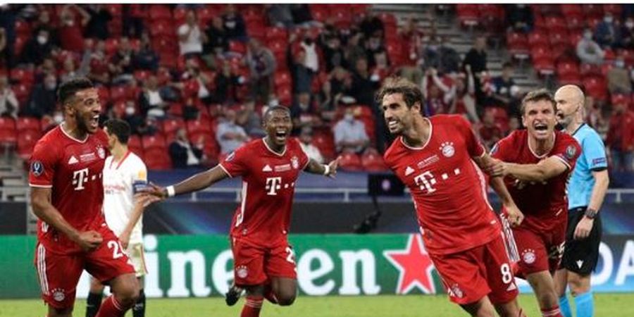 Hasil Piala Super Eropa - Pencetak Gol Spesialis Menit 100 Beraksi, Bayern Juara