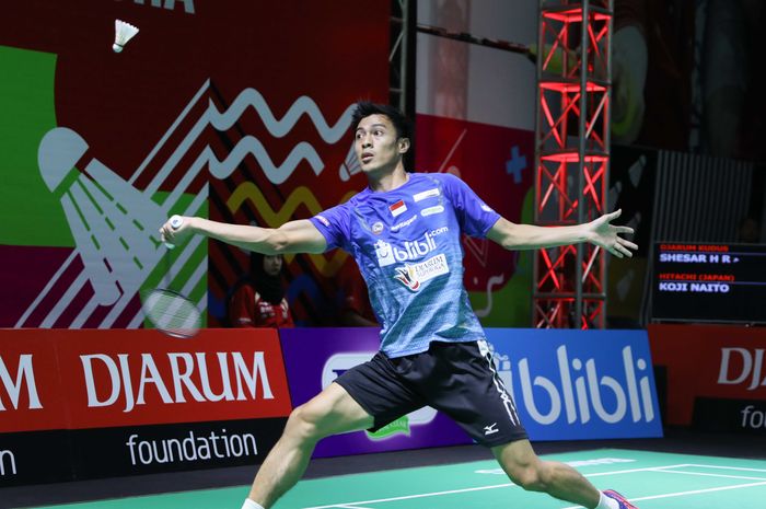 Shesar Hiren Rhustavito (PB Djarum Kudus) bertekad tak ingin ulangi kesalahan yang sama seperti di ajang Djarum Superliga Badminton 2017.