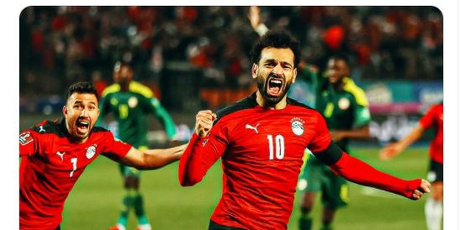 Hasil Kualifikasi Piala Dunia 2022 - Mohamed Salah Akhirnya Balas Dendam ke Sadio Mane saat Mesir Hajar Senegal