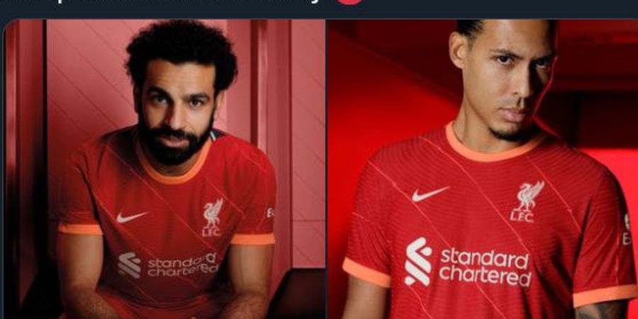 Penampakan Jersi Anyar Liverpool: Inspirasi Legenda, Dibilang Mirip AS Roma Cabang Inggris