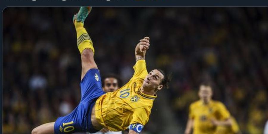 Jelang Debut Zlatan Ibrahimovic, Masih Ingat Gol Mustahilnya via Salto dari Jarak 32 Meter?