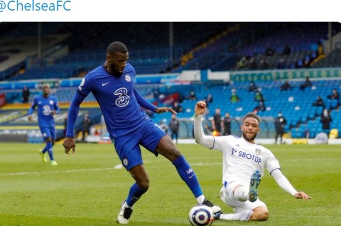 Antonio Ruediger memberikan tanggapanya soal sikap tak terpuji Daniel Amartey yang membuang logo Chelsea.