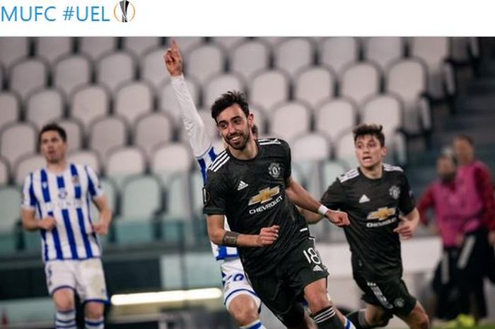 Gelandang Manchester United, Bruno Fernandes, mempunyai catatan gila di Liga Inggris yang akan sangat diandalkan ketika melawan West Ham United.