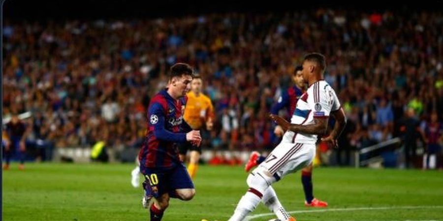 Lionel Messi dan Jerome Boateng Reuni di Liga Prancis, Ingat Memori Gocekan Lawak dan Pembantaian 8-2