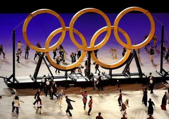 Bertabur Atraksi Spektakuler, Momen di Closing Ceremony Olimpiade Tokyo 2020 Ini Sukses Bikin Penonton Melongo, Serasa Hidup di Negeri Dongeng