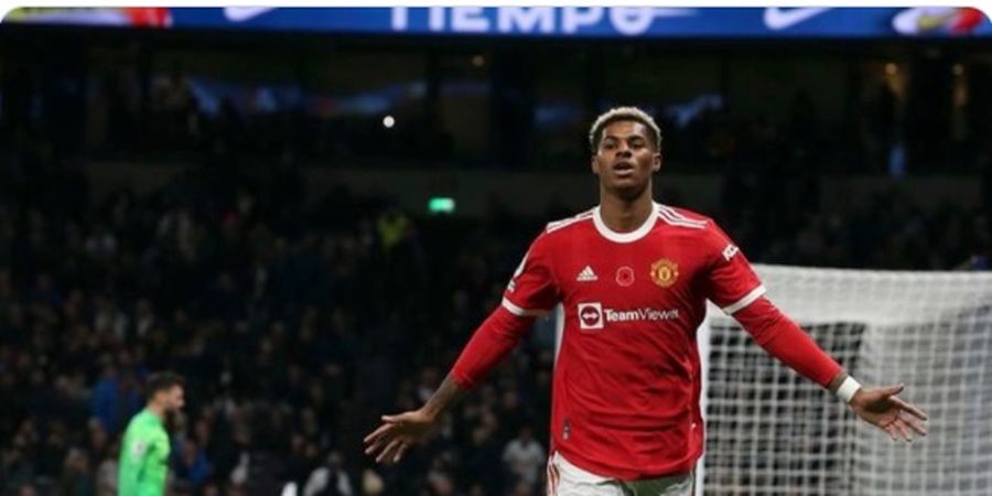 Dituduh Marah dengan Solskjaer, Rashford Jelaskan Arti Selebrasinya