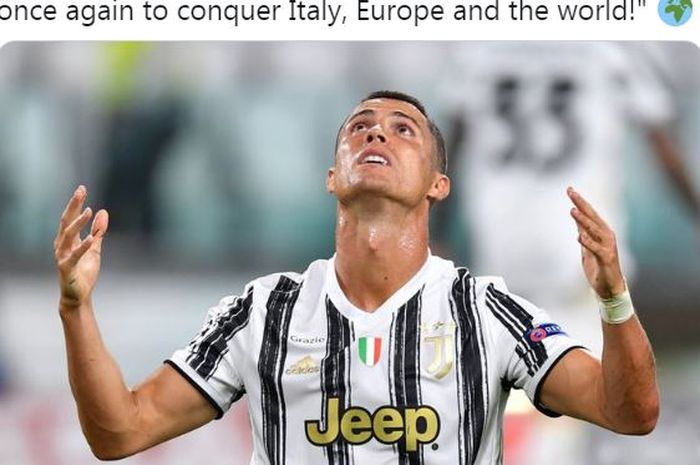 Megabintang Juventus, Cristiano Ronaldo.