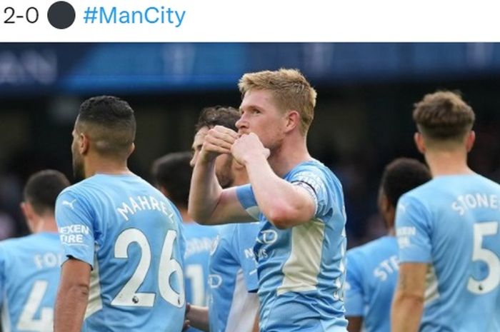 Pernah terinfeksi COVID-19, gelandang Manchester City, Kevin De Bruyne, mengaku masih merasakan efeknya hingga saat ini.