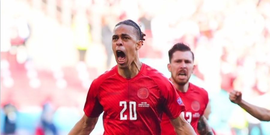 Gol Cepat Yussuf Poulsen Bawa Denmark Bungkam Belgia pada Babak 1