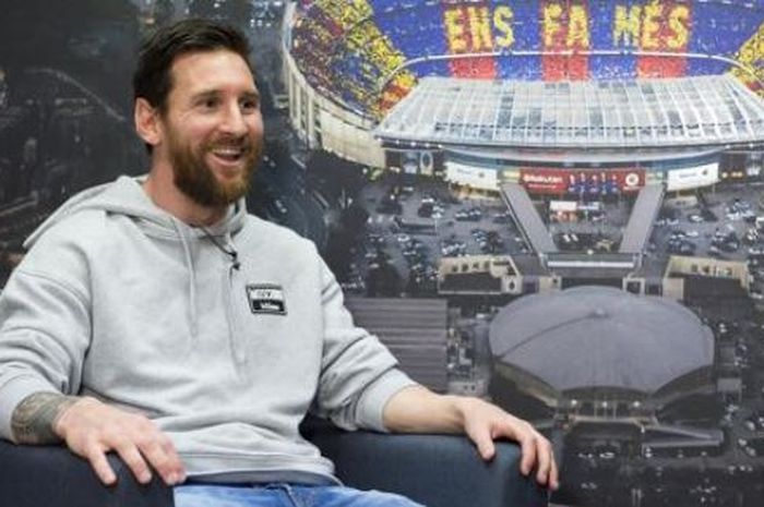 Megabintang Barcelona, Lionel Messi, menjalani wawancara dengan Mundo Deportivo.