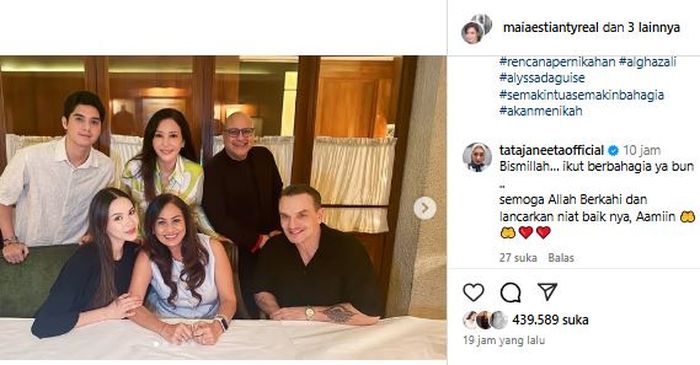 Postingan Maia Estianty