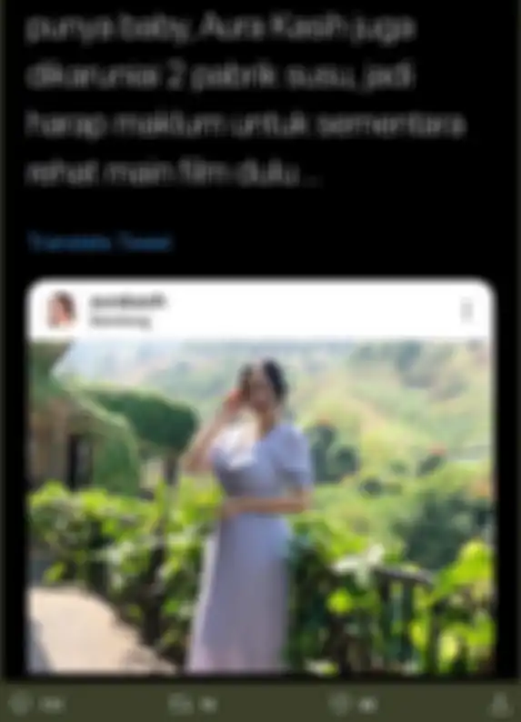 Cuitan Yan Widjaya yang menyinggung Aura Kasih