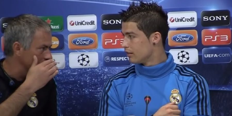 Mourinho Tendang Kulkas dan Televisi Sebelum Memarahi Ronaldo di Madrid