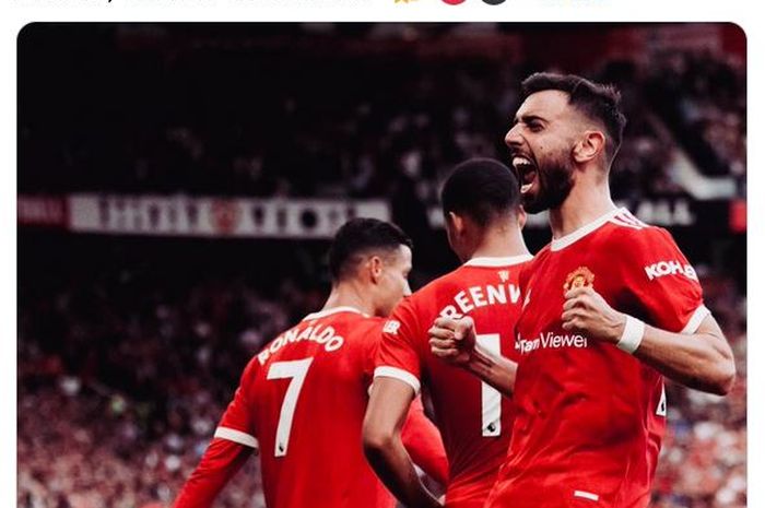 Kepulangan Cristiano Ronaldo ke Manchester United rupanya membuat Bruno Fernandes melempem musim ini.