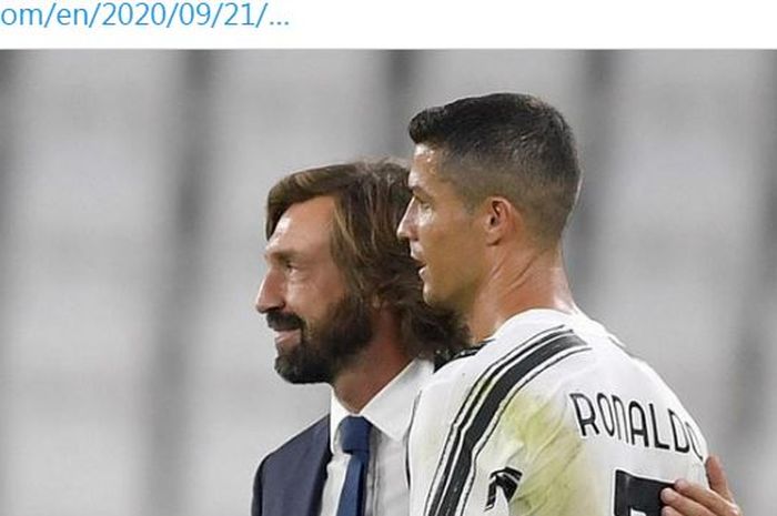 Andrea Pirlo memberikan respons setelah disinggung soal pembelian striker baru bagi Juventus pasca laga melawan Bologna.