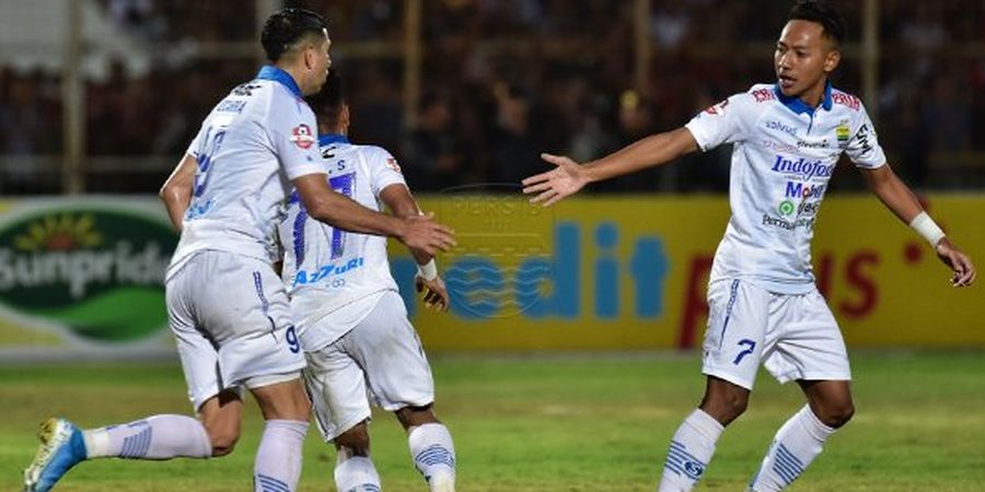 Beckham Putra Unjuk Gigi, Persib Tahan Imbang Perseru Badak Lampung FC