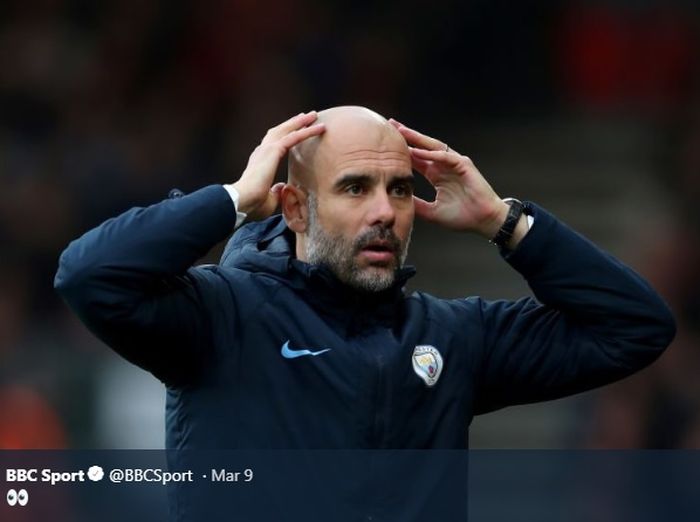 Manajer Manchester City, Pep Guardiola