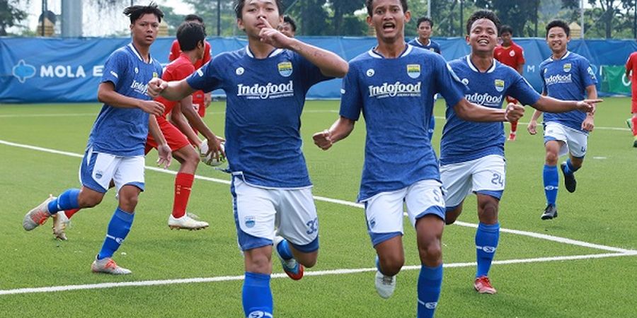 Kekalahan Tim Senior Jadi Motivasi Persib U-18 Kalahkan Persija