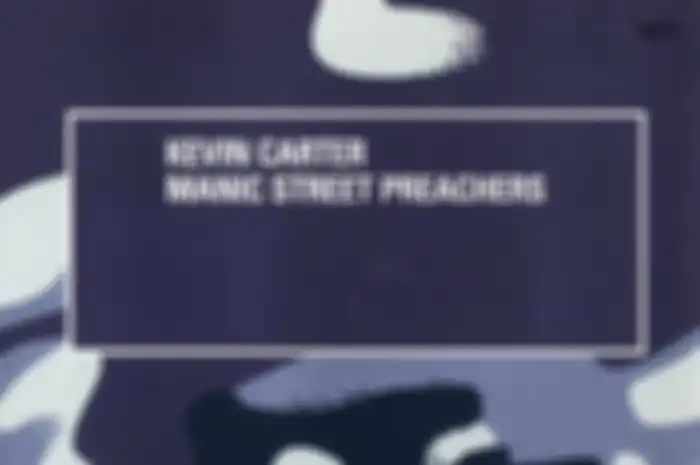 Artwork single Kevin Carter dari Manic Street Preachers.