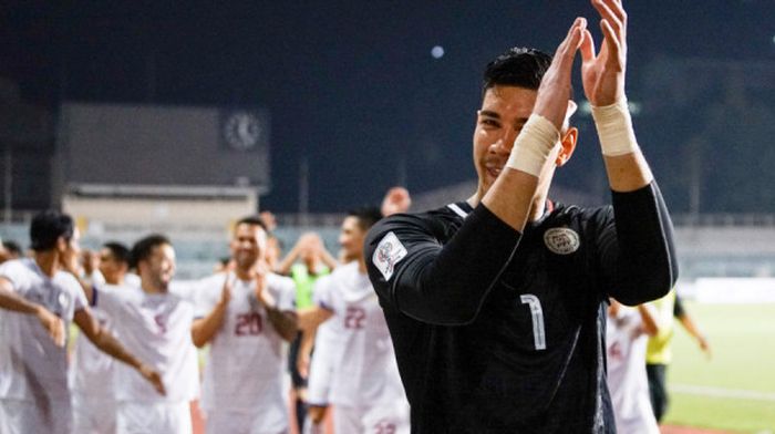 Kiper timnas Filipina Neil Etheridge.
