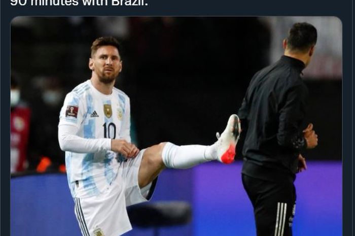 Lionel Messi absen dalam kualifikasi Piala Dunia 2022 zona CONMEBOL, sementara Ekuador gagal menyusul Brasil dan Argentina.