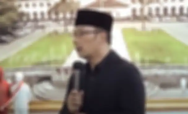 Ridwan Kamil saat mencurahkan rasa kehilangannya 