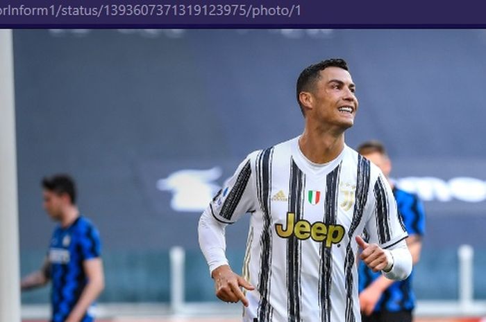 Megabintang Juventus, Cristiano Ronaldo.