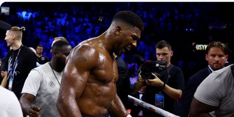 Pelatih Beberkan Situasi di Ruang Ganti Anthony Joshua usai Kalah dari Oleksandr Usyk