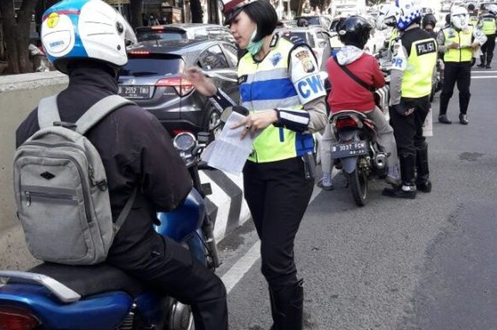 Ilustrasi razia kendaraan