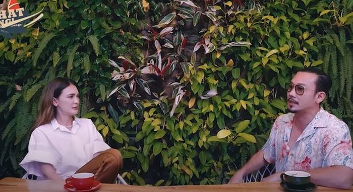 Luna Maya saat hadir menjadi bintang tamu Denny Sumargo 