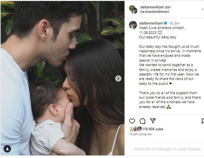 Postingan Stefan William