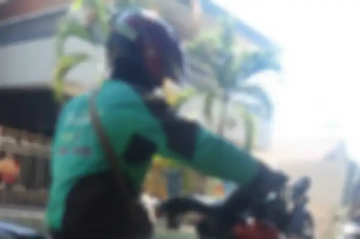 Ilustrasi driver ojol.