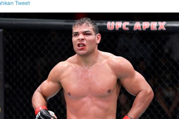 Jagoan asal Brasil yang beradu kuat pada UFC 278, Paulo Costa.