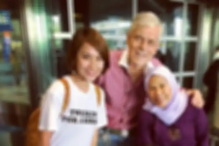 BCL bersama Ayah dan Ibu Ashraf Sinclair 