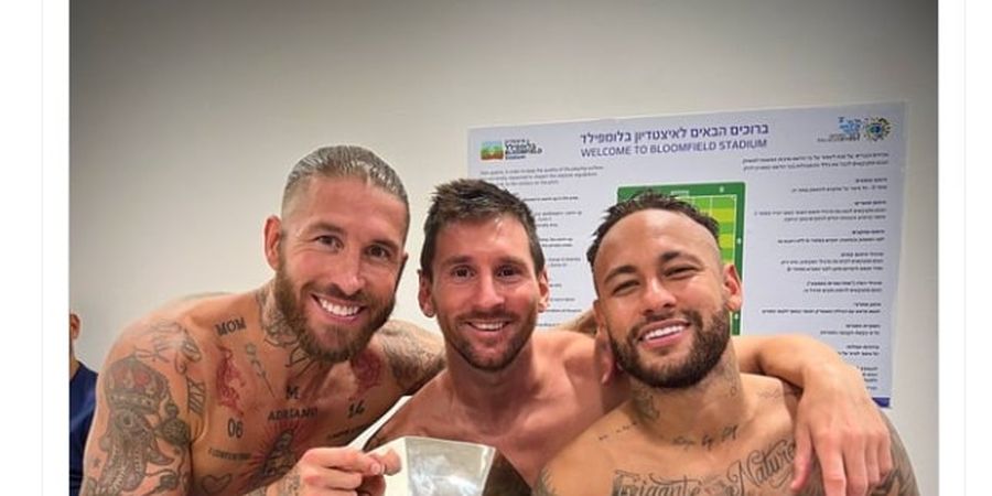 Sergio Ramos Batal Selebrasi Siuu, Niru Ronaldo tapi Lupa karena Sudah Akrab dengan Messi?