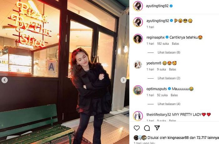 Postingan Ayu Ting Ting