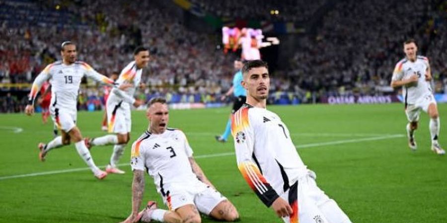 Hasil EURO 2024 - Sempat Ditunda 15 Menit karena Badai Petir, Timnas Jerman Hantam Denmark dan Lolos ke Perempat Final