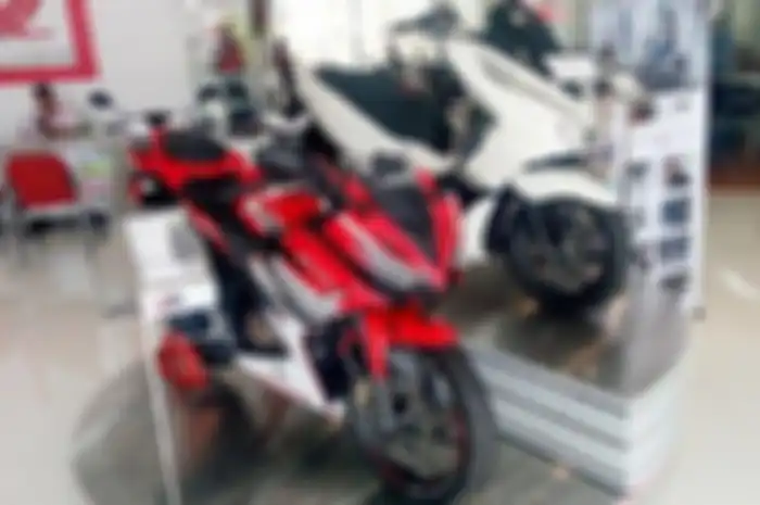 Ilustrasi dealer motor Honda. muncul rencana dp pembelian motor naik sebanyak 60 persen