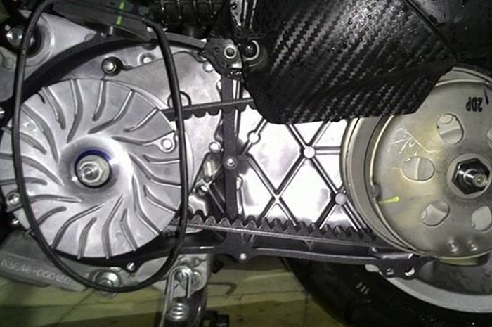 Ilustrasi CVT motor matic