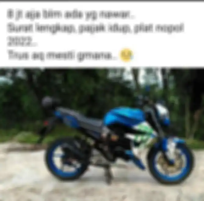 Curhatan pemilik yang motornya tak laku-laku