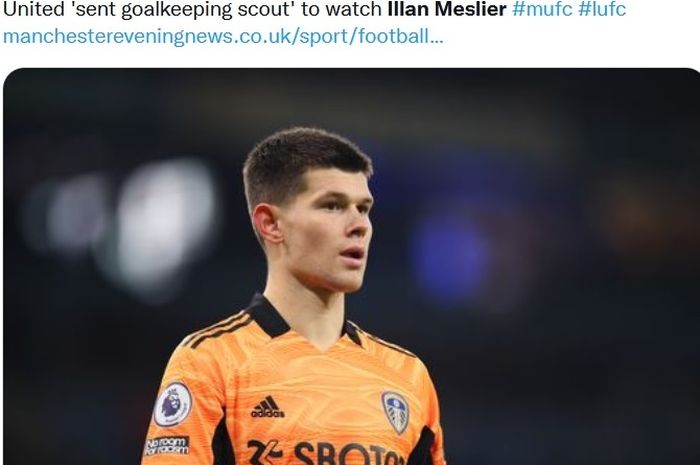 Kiper Leeds United, Illan Meslier.