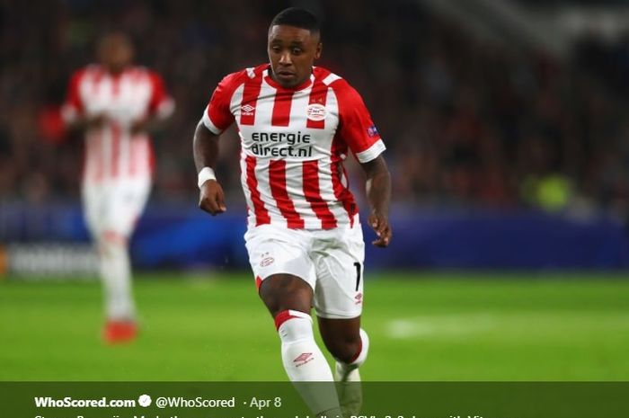 Penyerang sayap PSV Eindhoven, Steven Bergwijn