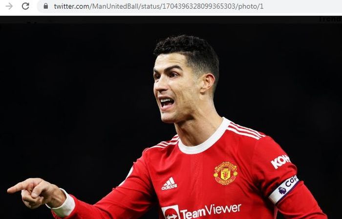 Mantan superstar Manchester United, Cristiano Ronaldo.