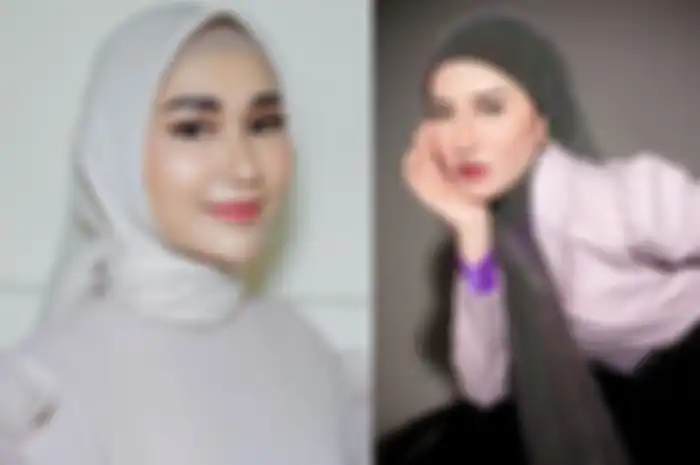 Kolase Foto Septia Yetri dan Shandy Purnamasari.