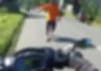 Bikers Asyik Sunmori Langsung Panik, Polisi Bawa Pentungan Menghadang di Tengah Jalan, 41 Motor Disita