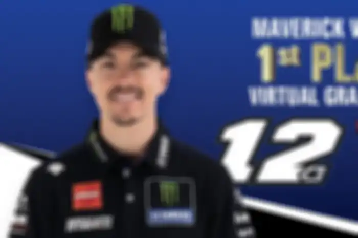 Maverick Vinales akhirnya berhasil jadi juara MotoGP Virtual Race III, (3/5/2020) meskipun gak nyangka kalau bisa juara