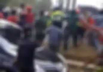  Magelang Mencekam, Bentrokan Rombongan Pemotor Lawan Debt Collector Pecah, Satu Orang Terkapar