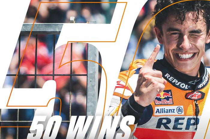 Marc Marquez bikin rekor demi rekor di MotoGP Republik Ceska 2019