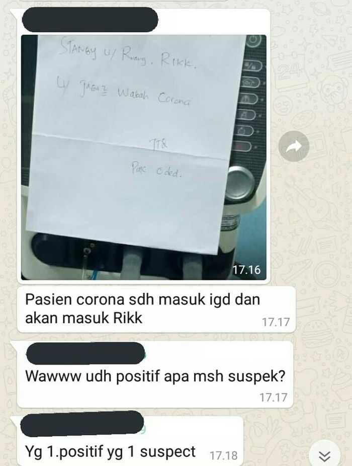 isu munculnya virus corona di Indonesia